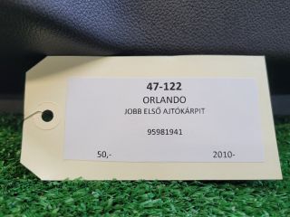 bontott CHEVROLET ORLANDO Jobb első Ajtó Kárpit