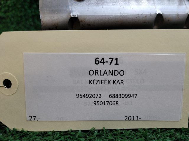bontott CHEVROLET ORLANDO Kézifék Kar