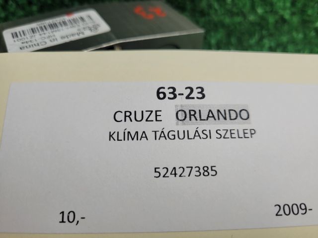 bontott CHEVROLET ORLANDO Klíma Tágulási Szelep