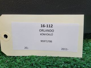 bontott CHEVROLET ORLANDO Könyöklő