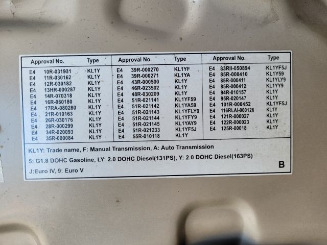 bontott CHEVROLET ORLANDO Motorháztető