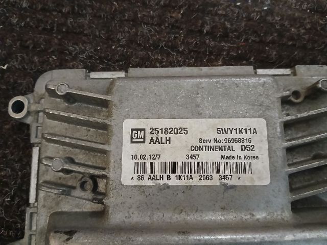 bontott CHEVROLET SPARK Motorvezérlő