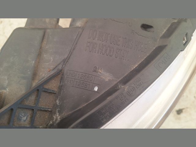 bontott CHEVROLET SPARK Bal Fényszóró