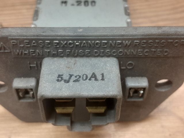 bontott CHEVROLET SPARK Előtét Ellenállás Fűtőmotor