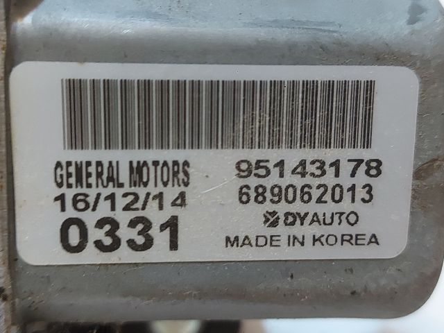 bontott CHEVROLET SPARK Hátsó Ablaktörlő Motor