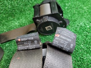 bontott CHEVROLET SPARK Hátsó Biztonsági Öv Szett