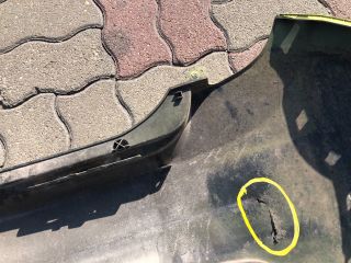 bontott CHEVROLET SPARK Hátsó Lökhárító (Részeivel)