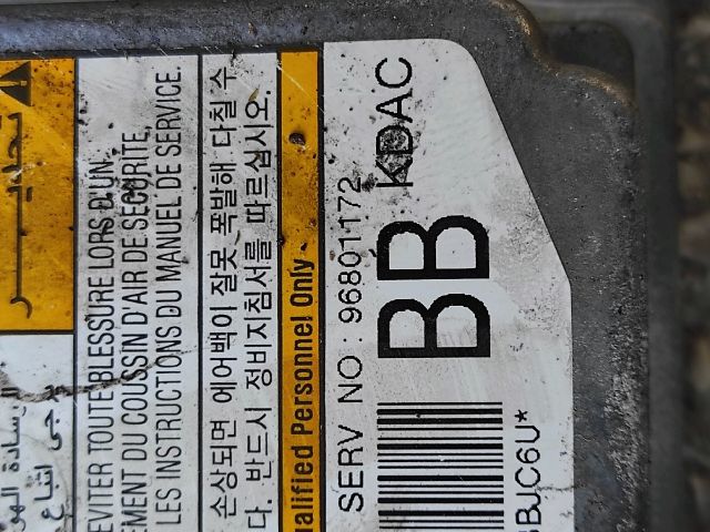 bontott CHEVROLET SPARK Légzsák Elektronika