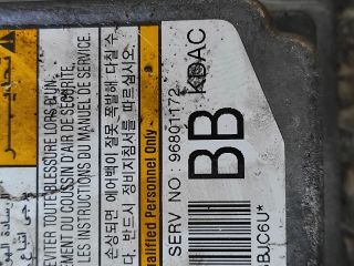 bontott CHEVROLET SPARK Légzsák Elektronika