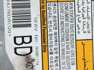 bontott CHEVROLET SPARK Légzsák Elektronika