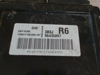 bontott CHEVROLET TACUMA Motorvezérlő