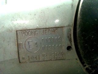 bontott CHEVROLET TACUMA Jobb Visszapillantó Tükör (Elektromos)