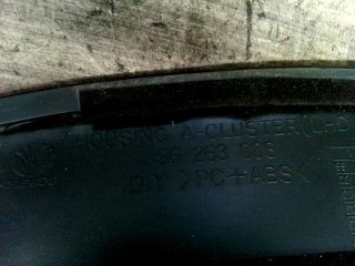 bontott CHEVROLET TACUMA Kilométeróra Keret