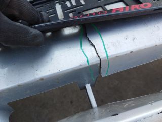 bontott CHRYSLER GRAND Első Lökhárító (Részeivel)