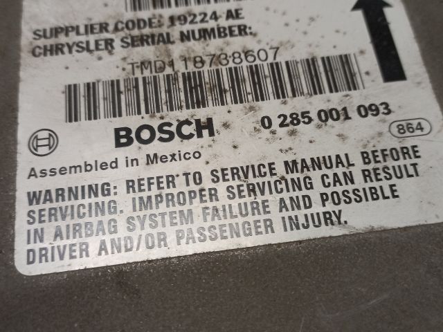 bontott CHRYSLER GRAND VOYAGER Légzsák Elektronika