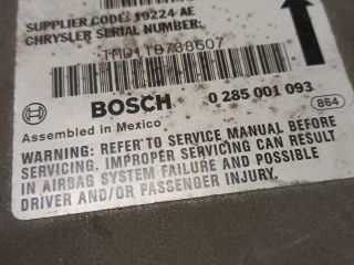 bontott CHRYSLER GRAND VOYAGER Légzsák Elektronika