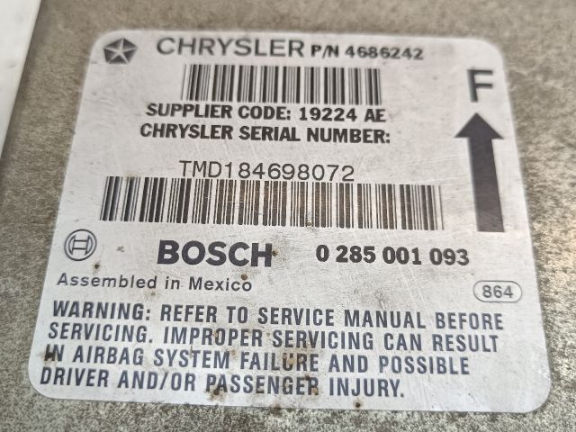 bontott CHRYSLER GRAND VOYAGER Légzsák Elektronika