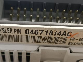 bontott CHRYSLER PT CRUISER Kilométeróra