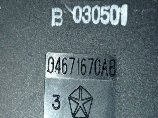 bontott CHRYSLER PT CRUISER Ablakfűtés Kapcsoló