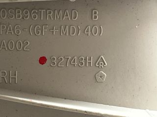 bontott CHRYSLER PT CRUISER Jobb első Belső Kilincs