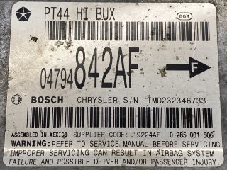 bontott CHRYSLER PT CRUISER Légzsák Elektronika