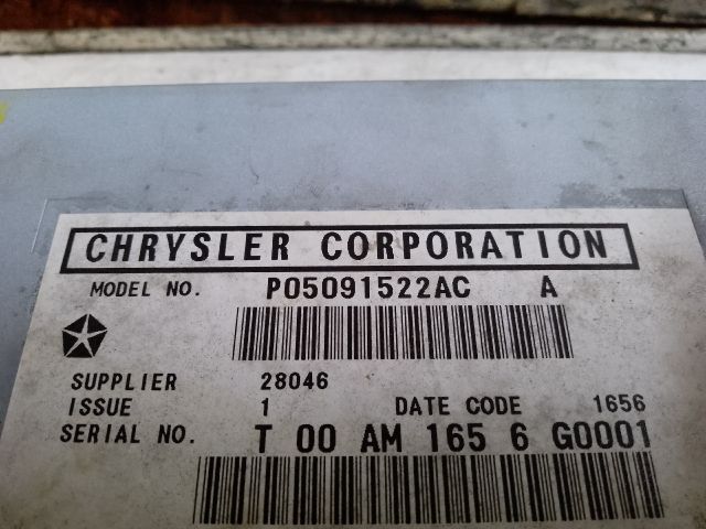 bontott CHRYSLER PT CRUISER Rádió / CD