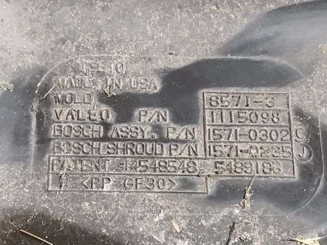 bontott CHRYSLER SEBRING Hűtőventilátor