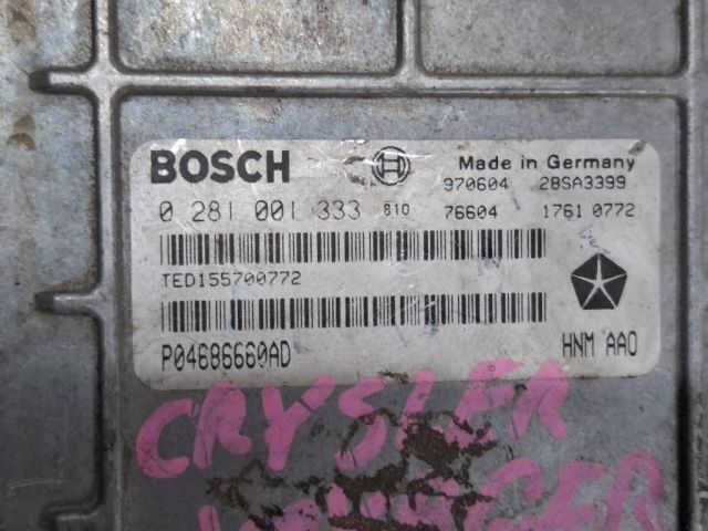 bontott CHRYSLER VOYAGER Motorvezérlő