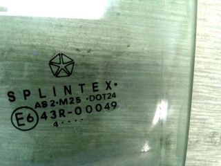 bontott CHRYSLER VOYAGER Bal első Ablak