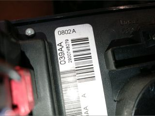 bontott CHRYSLER VOYAGER Fűtéskapcsoló (manuális klímás)