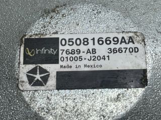 bontott CHRYSLER VOYAGER Jobb első Hangszóró