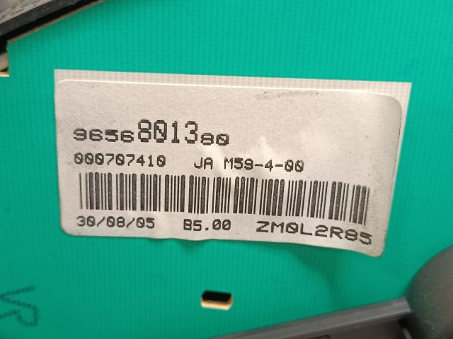 bontott CITROËN BERLINGO Kilométeróra