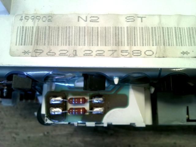 bontott CITROËN BERLINGO Kilométeróra