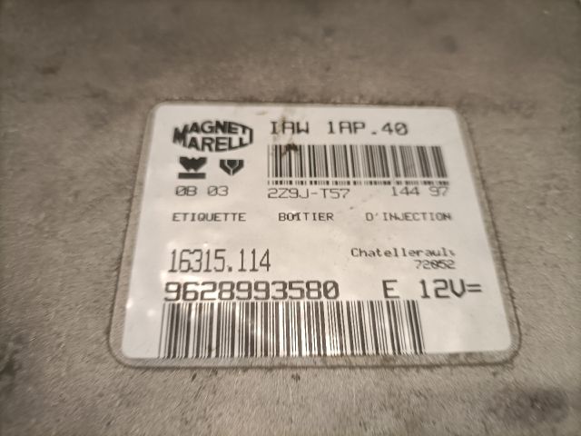 bontott CITROËN BERLINGO Motorvezérlő