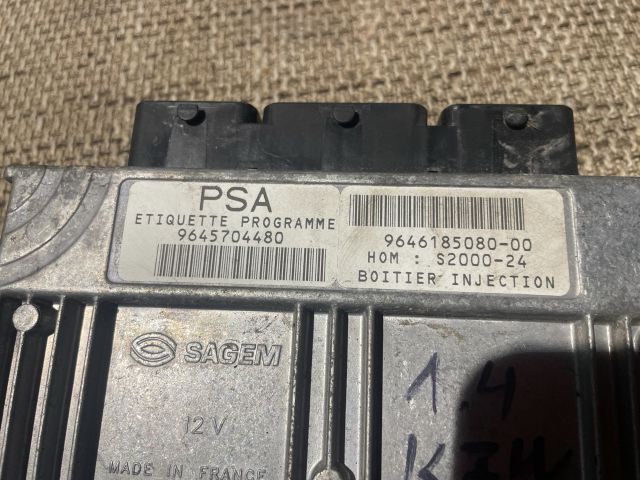 bontott CITROËN BERLINGO Motorvezérlő