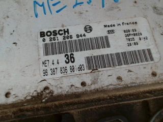 bontott CITROËN BERLINGO Motorvezérlő