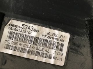 bontott CITROËN BERLINGO Kilométeróra