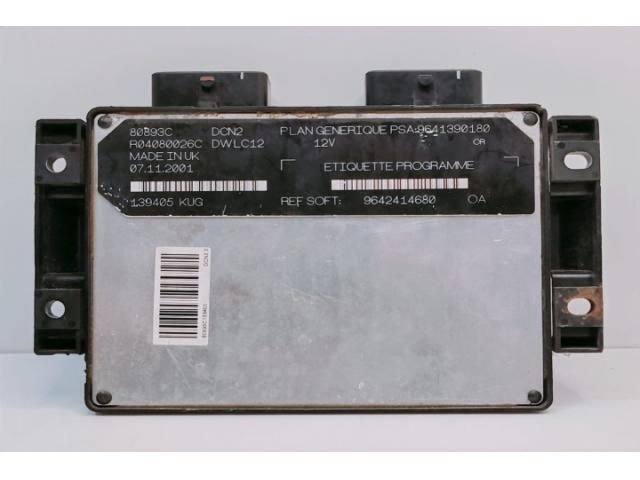 bontott CITROËN BERLINGO Motorvezérlő