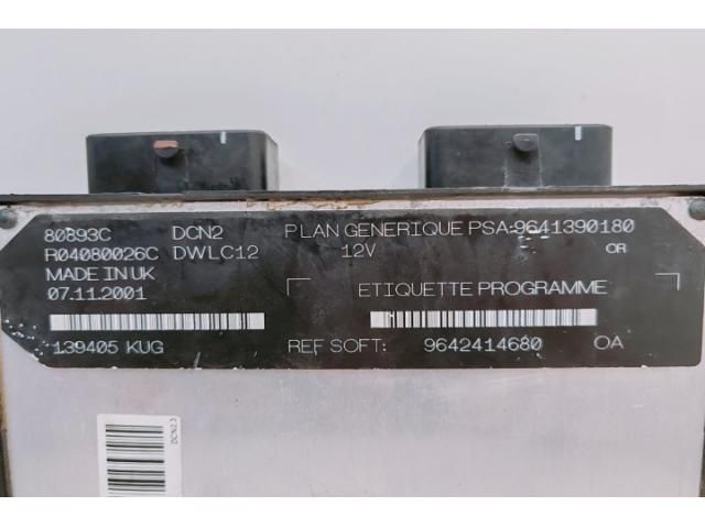 bontott CITROËN BERLINGO Motorvezérlő