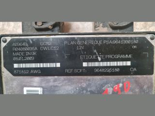 bontott CITROËN BERLINGO Motorvezérlő