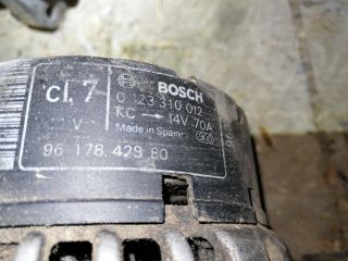 bontott CITROËN BERLINGO Generátor