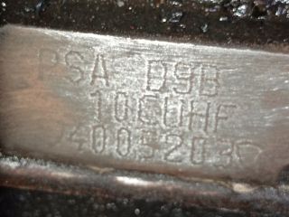 bontott CITROËN BERLINGO Motorblokk (Fűzött)