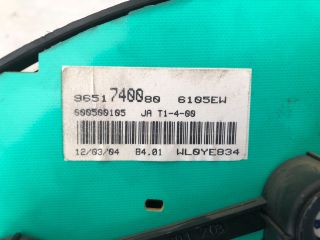 bontott CITROËN BERLINGO Kilométeróra