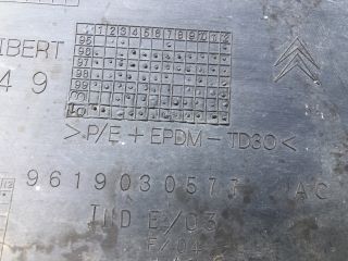 bontott CITROËN BERLINGO Bal első Ajtó Díszléc