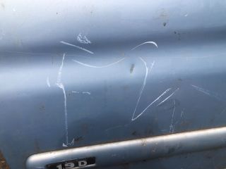 bontott CITROËN BERLINGO Bal első Ajtó (Üres lemez)