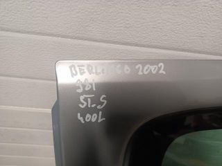 bontott CITROËN BERLINGO Bal hátsó Ajtó (Üres lemez)