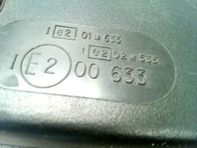 bontott CITROËN BERLINGO Belső Visszapillantó Tükör