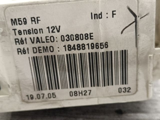 bontott CITROËN BERLINGO Fűtéskapcsoló (Nem klímás)