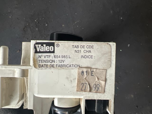 bontott CITROËN BERLINGO Fűtéskapcsoló (Nem klímás)