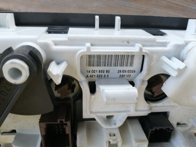 bontott CITROËN BERLINGO Fűtéskapcsoló (Nem klímás)